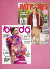 Burda Dergi + Patrones Dergi Yıllık Abonelik
