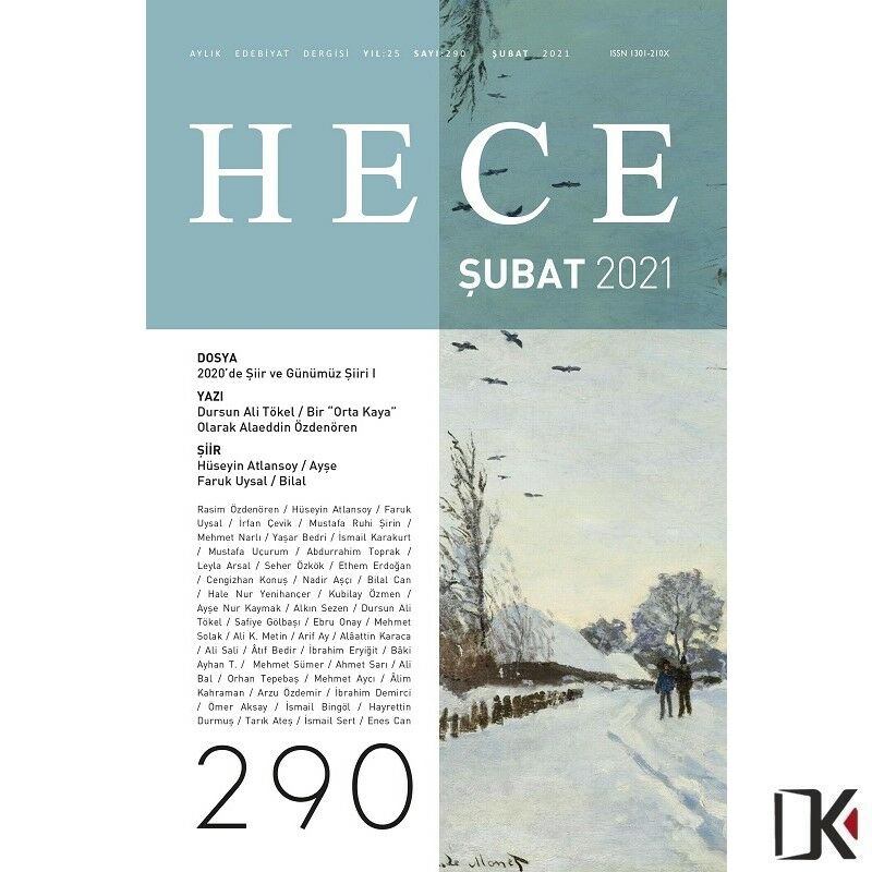 Hece 290.Sayı Şubat 2021