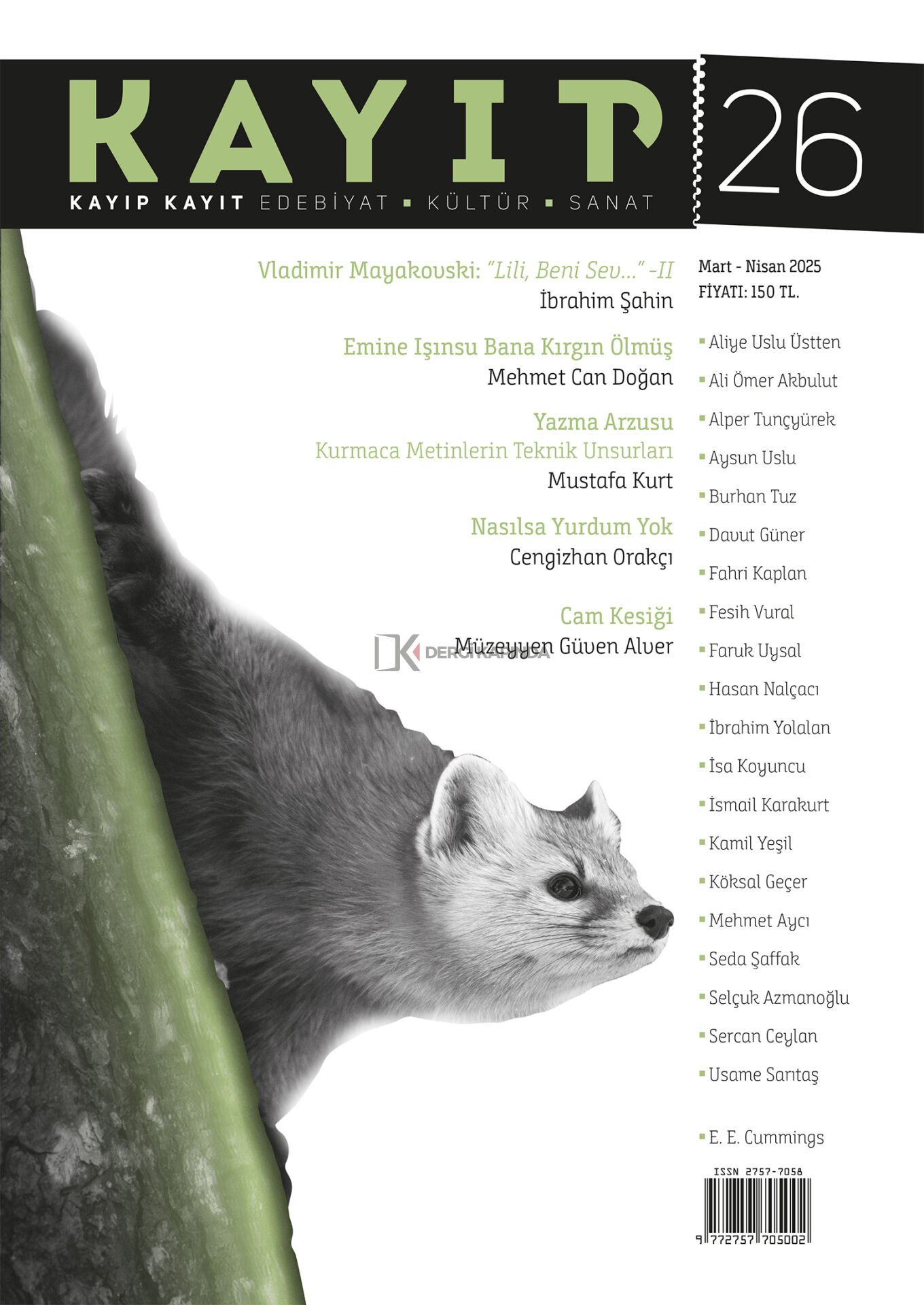 Kayıp Kayıt Dergi 26.Sayı Mart-Nisan 2025