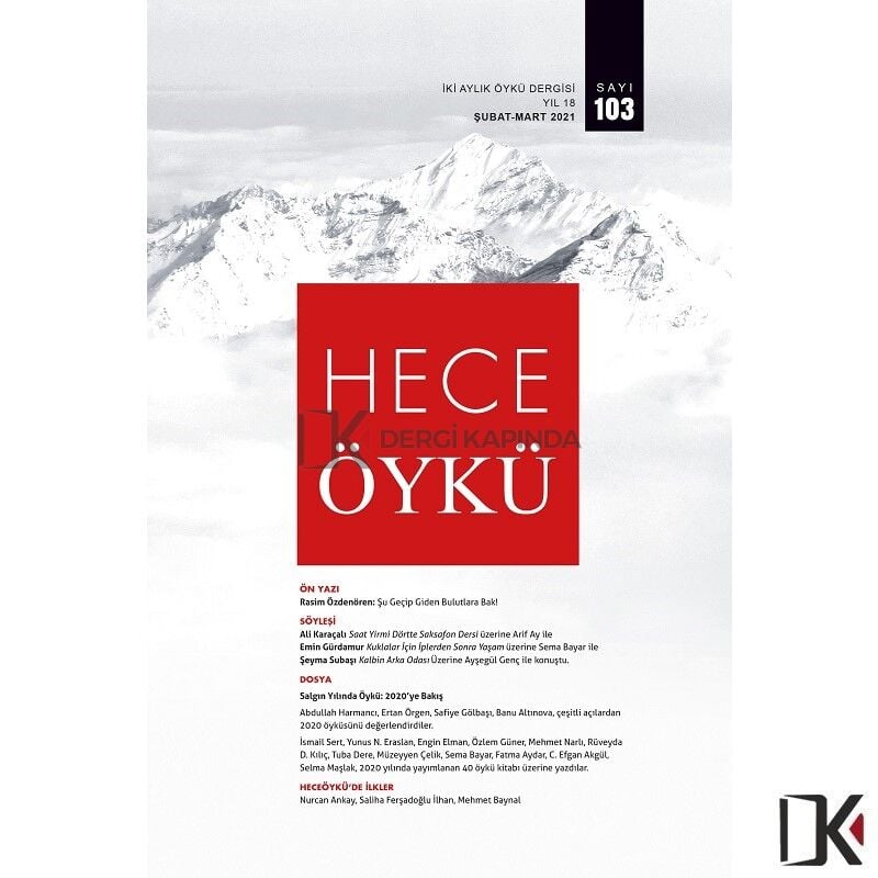 Hece Öykü 103.Sayı Şubat-Mart 2021