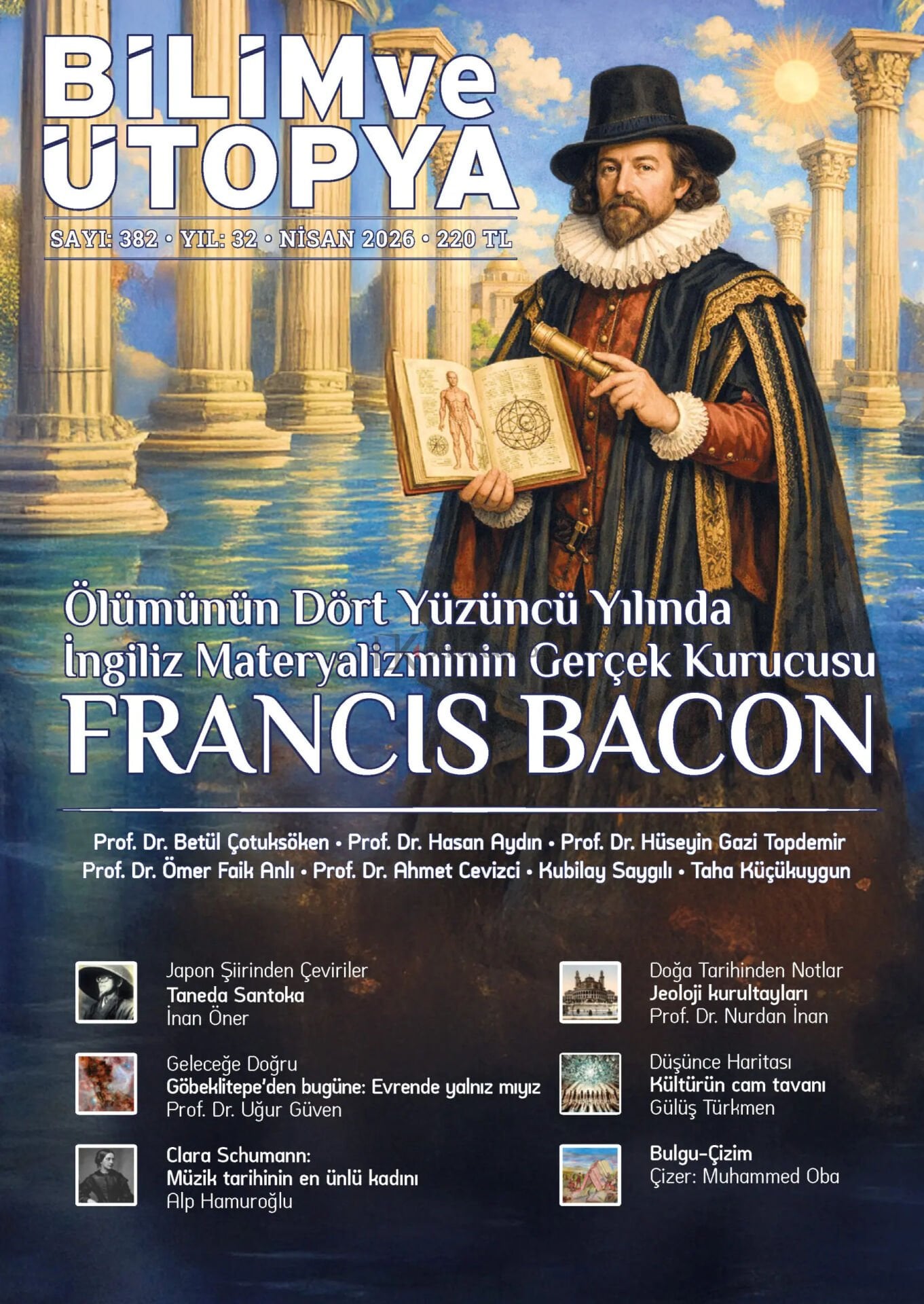 Bilim ve Ütopya Dergi 382.Sayı Nisan 2026