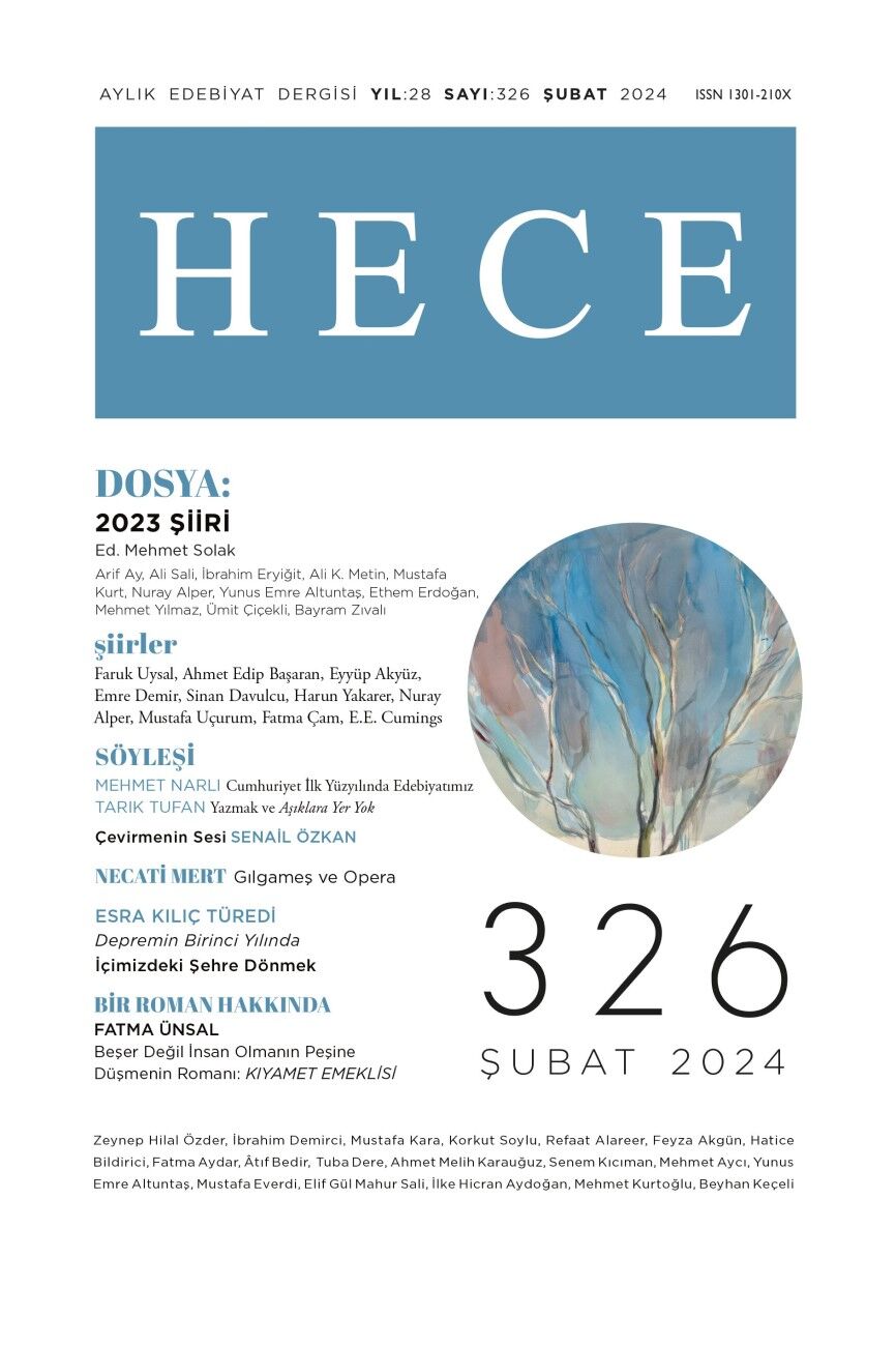 Hece 326.Sayı Şubat 2024