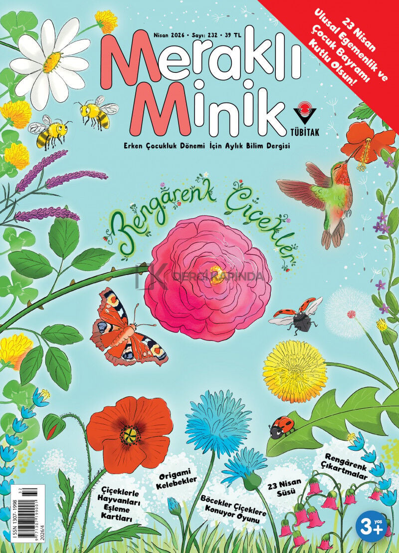 Meraklı Minik Dergi Nisan 2026 (3-6 yaş)