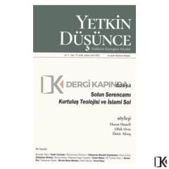 Yetkin Düşünce 13.Sayı Ocak-Mart 2021