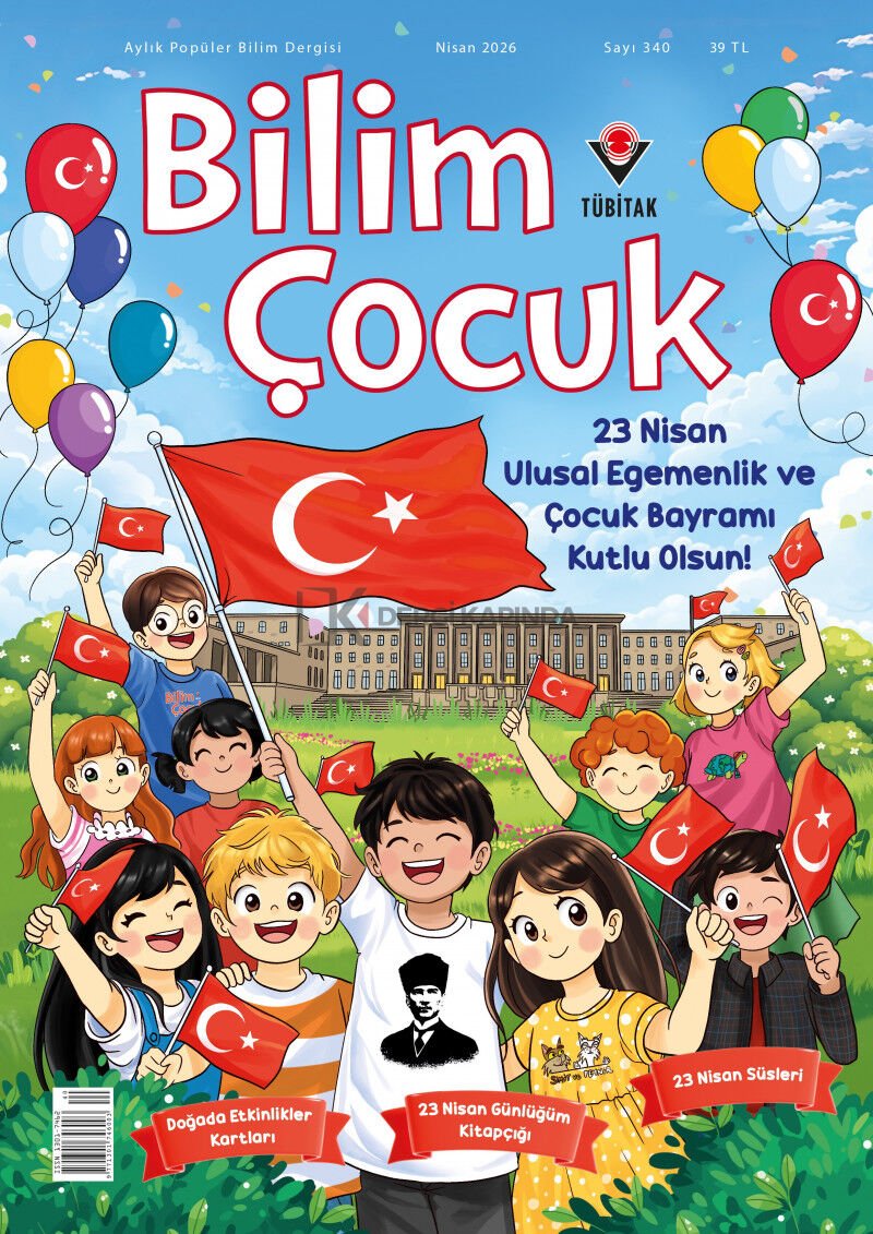 Bilim Çocuk Dergi Nisan 2026 (7-12 yaş)