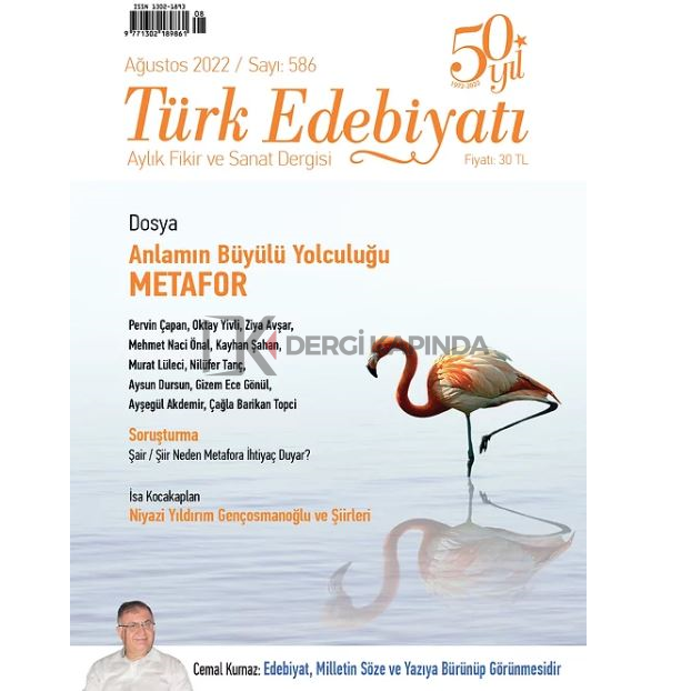 Türk Edebiyatı 586.Sayı Ağustos 2022