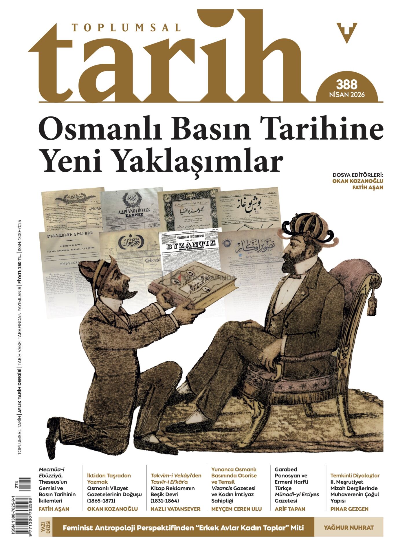 Toplumsal Tarih Dergi 388.Sayı Nisan 2026