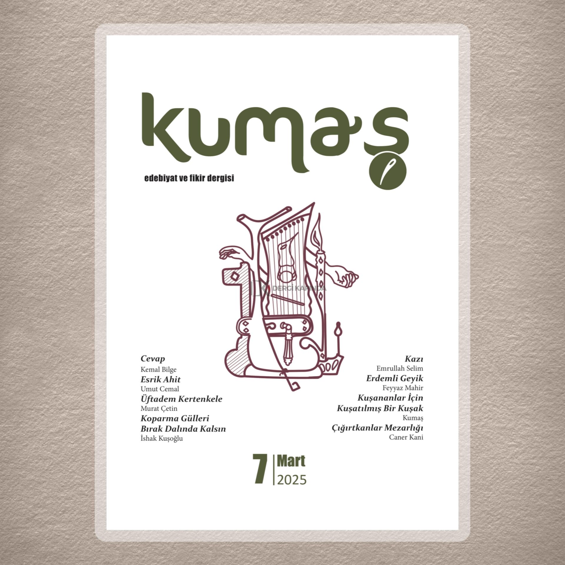 Kumaş Dergi 7.Sayı Mart 2025