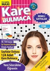 Maxi Kare Bulmaca 2025/01
