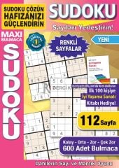 Maxi Sudoku Bulmaca 2025/01
