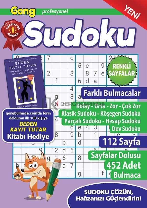 Gong Profesyonel Sudoku 2025/01
