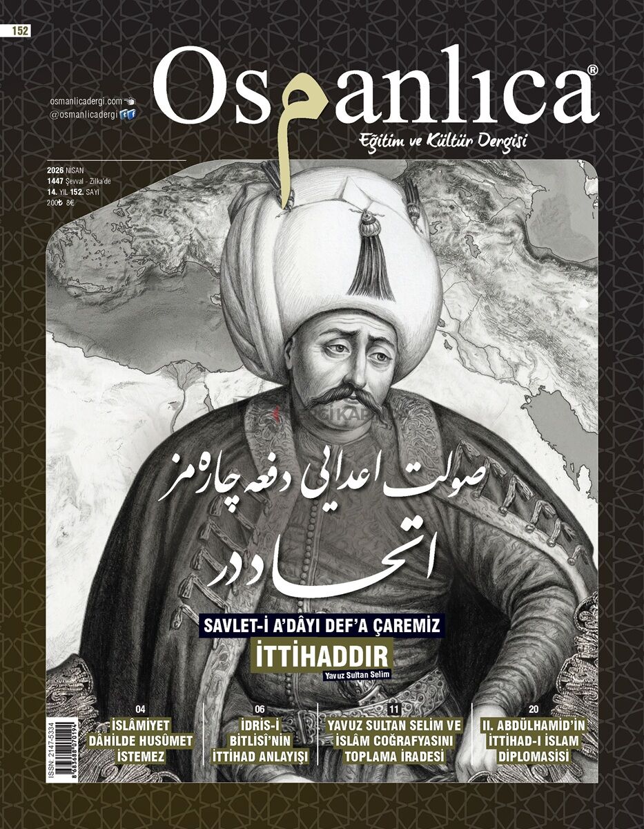 Osmanlıca Dergi 152.Sayı Nisan 2026