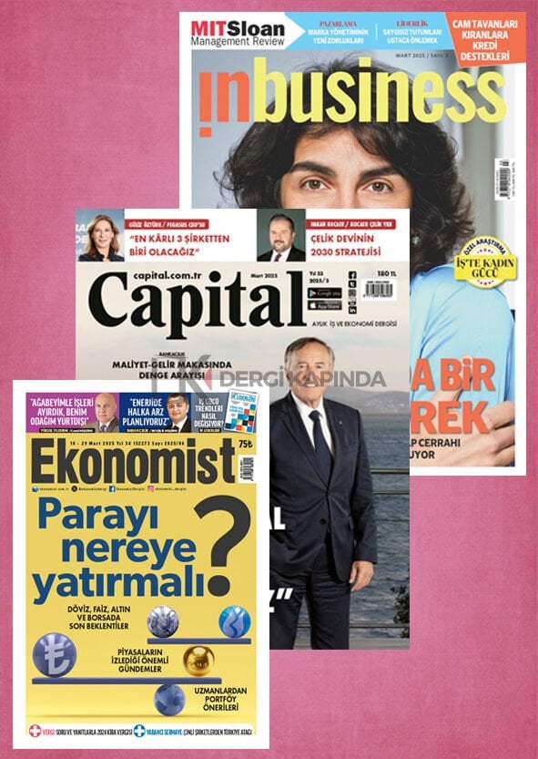 Ekonomi Dergi Paketi Mart 2025 ( Ekonomist - Capital - inbusiness)