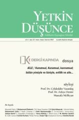 Yetkin Düşünce 22.Sayı Nisan-Haziran 2023