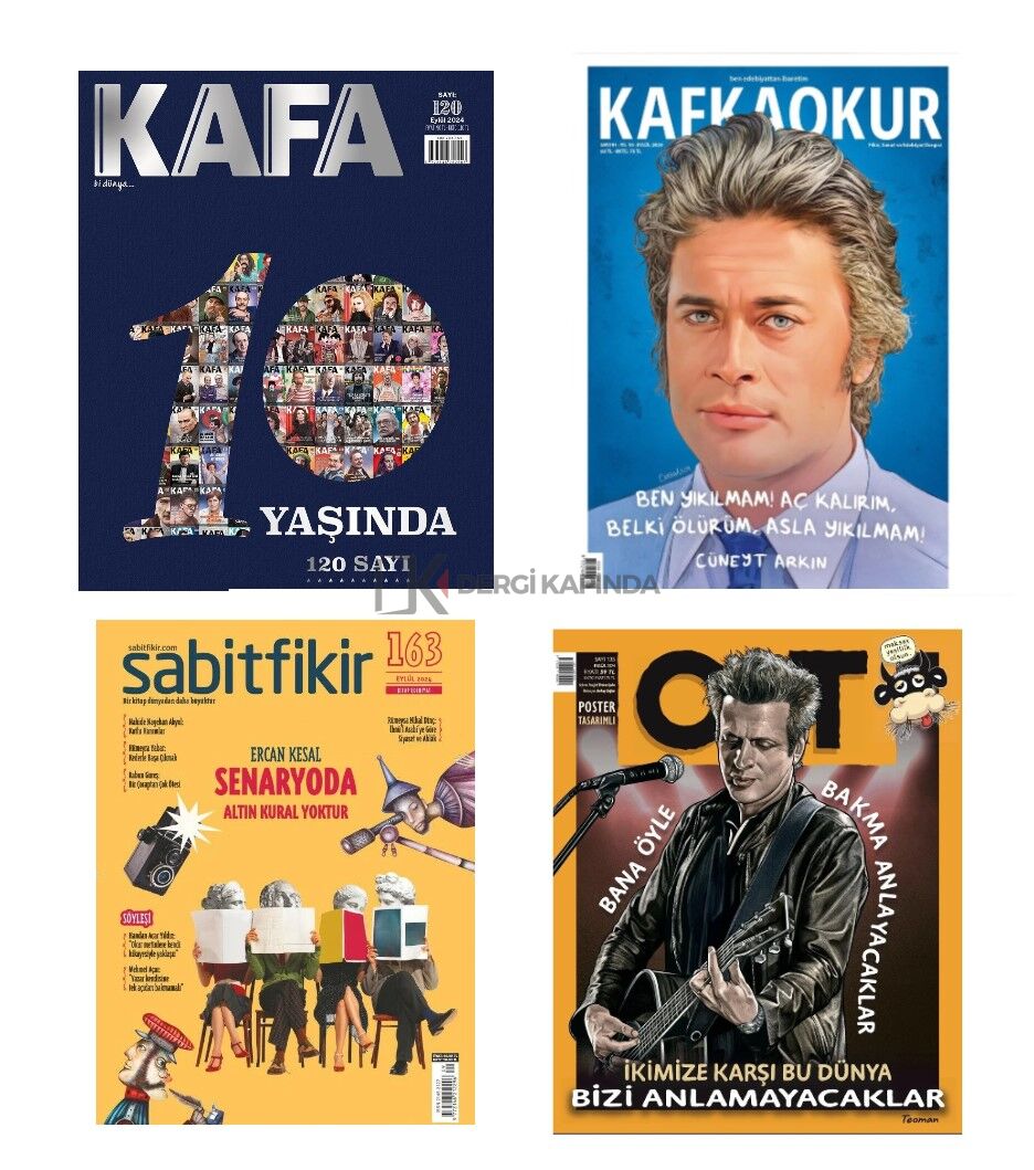 Eylül 2024 Edebiyat Paketi-2 (Kafa-Kafkaokur-OT-Sabitfikir Dergi)