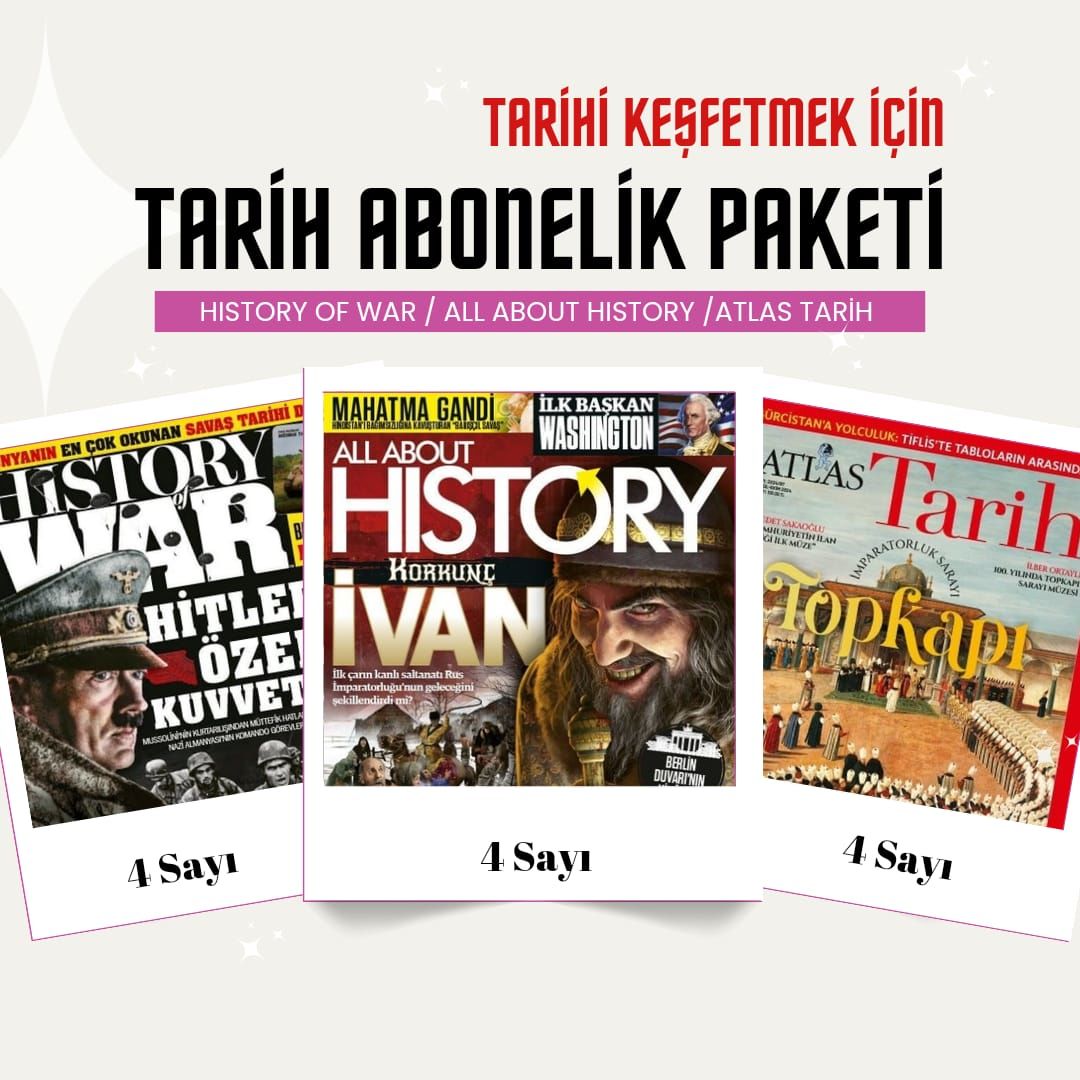 Tarih Abonelik Paketi (Mayıs 2025 - Nisan 2026)