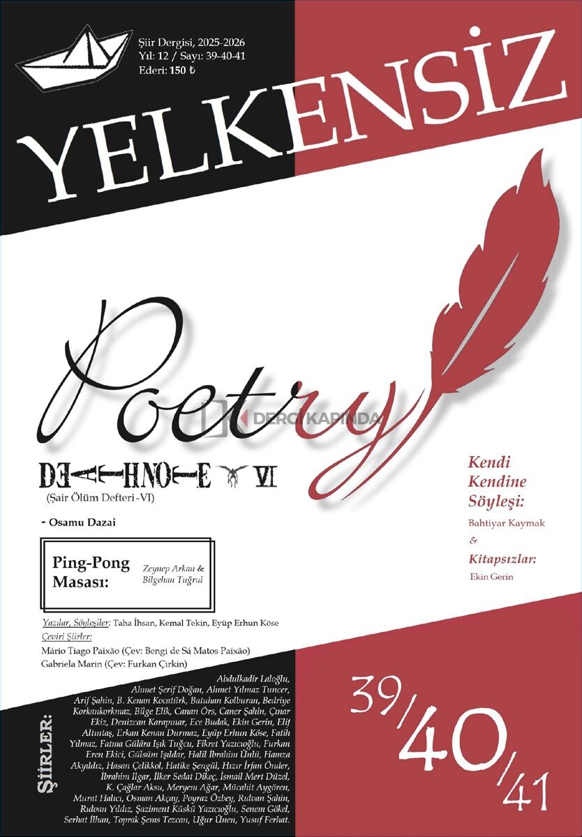 Yelkensiz Dergi 39-40-41.Sayı