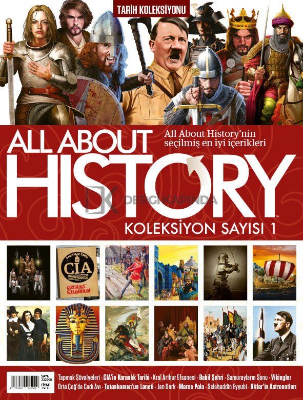 All About History Dergi Koleksiyon 2025/01