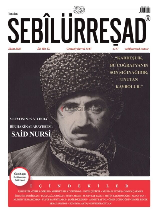 Sebilürreşad Dergi 1117.Sayı Ekim 2025