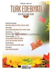 Türk Edebiyatı 577.Sayı Kasım 2021