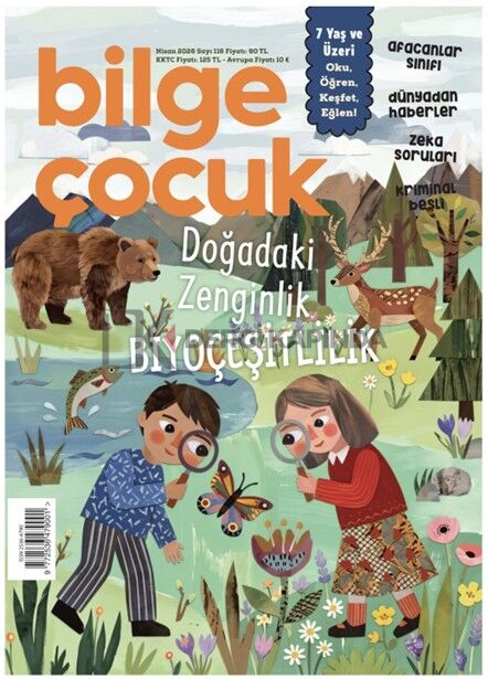 Bilge Çocuk Dergi Nisan 2026 (7-12 yaş)