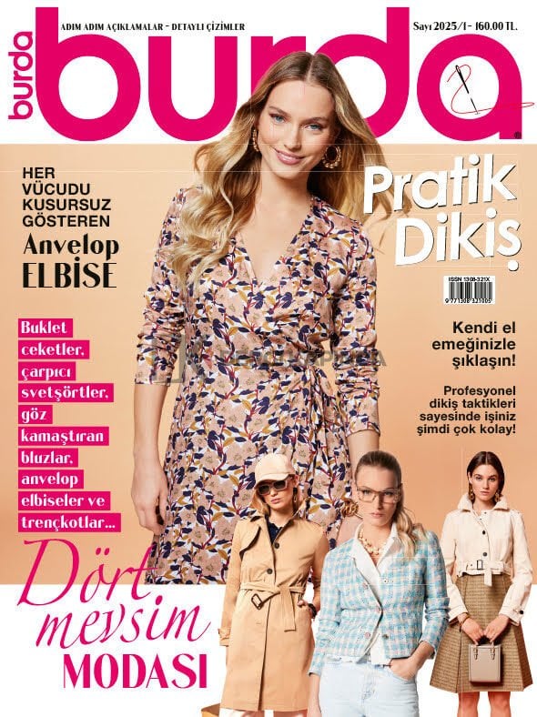 Burda Dergi Pratik Dikiş 2025/01