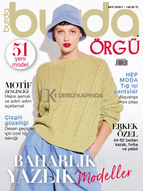 Burda Dergi Örgü Özel 2025/01