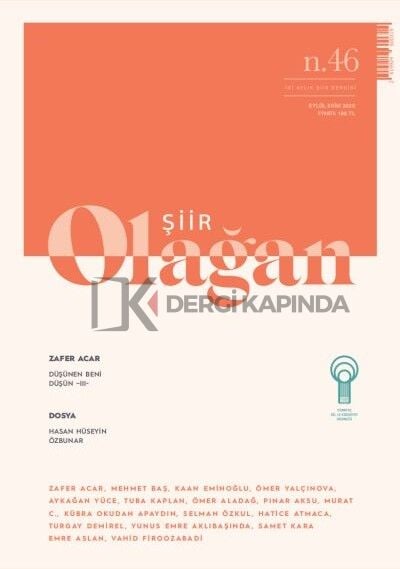 Olağan Şiir Dergi 46.Sayı Eylül-Ekim 2025