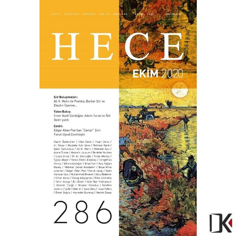 Hece 286.Sayı Ekim 2020