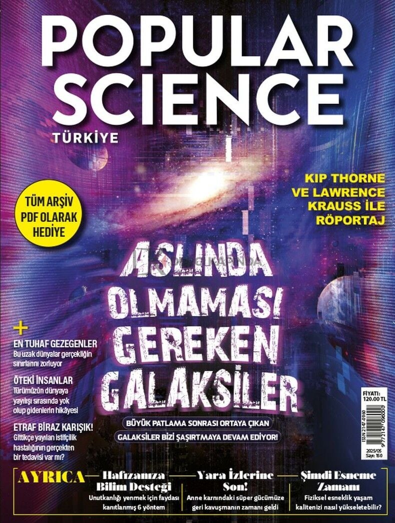 Popular Science Dergi Ekim-Kasım 2025