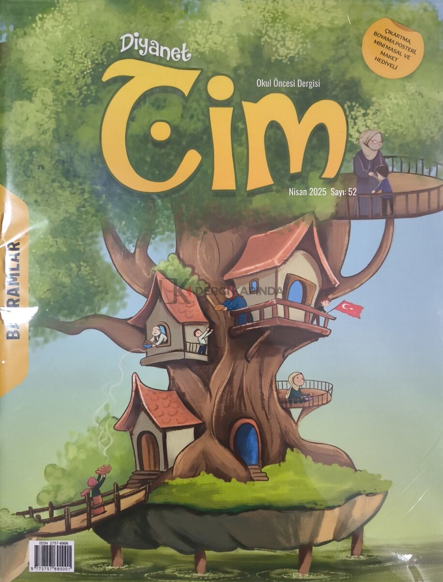 Cim Dergi Nisan 2025 (3-6 Yaş)