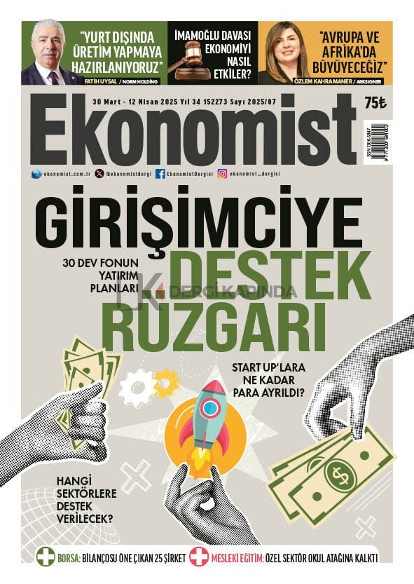 Ekonomist Dergi 30 Mart-12 Nisan 2025