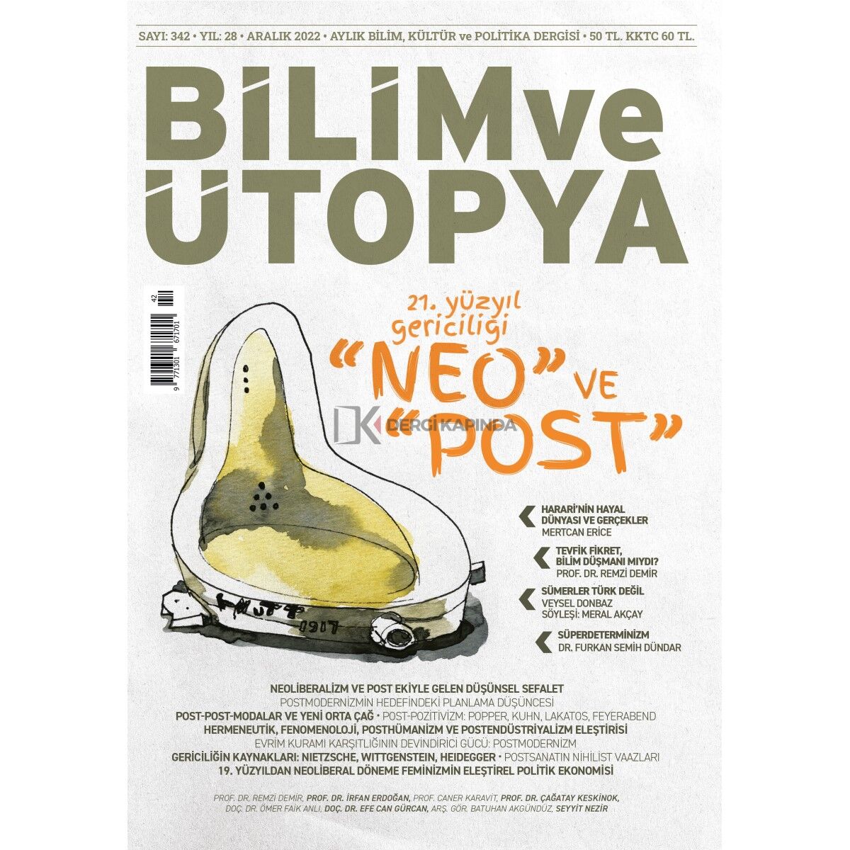 Bilim ve Ütopya 342.Sayı Aralık 2022