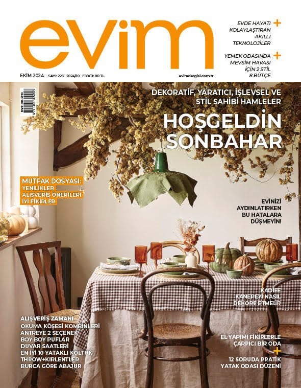 Evim Dergi Ekim 2024