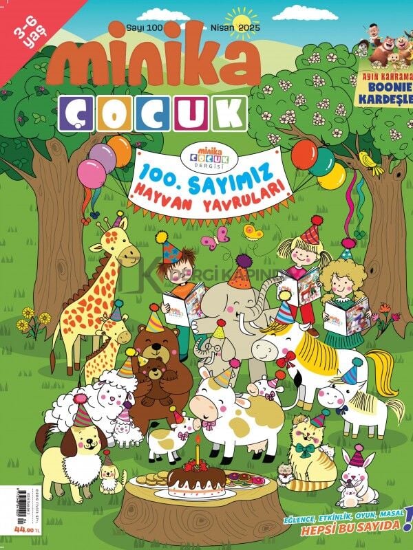 Minika Çocuk Dergi Nisan 2025 (3-6 yaş)