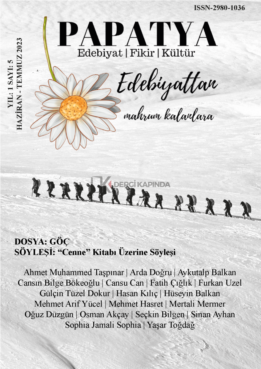 Papatya 5.Sayı Haziran-Temmuz 2023