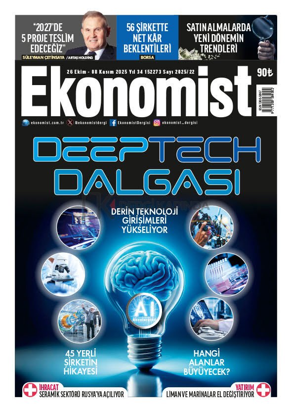 Ekonomist Dergi 26 Ekim - 8 Kasım 2025