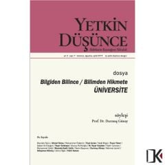 Yetkin Düşünce 7.Sayı Ağustos 2020