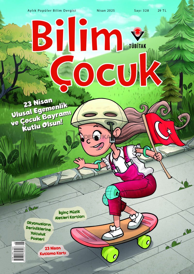 Bilim Çocuk Dergi Nisan 2025 (7-12 yaş)