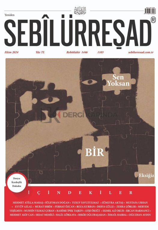 Sebilürreşad Dergi 1105.Sayı Ekim 2024