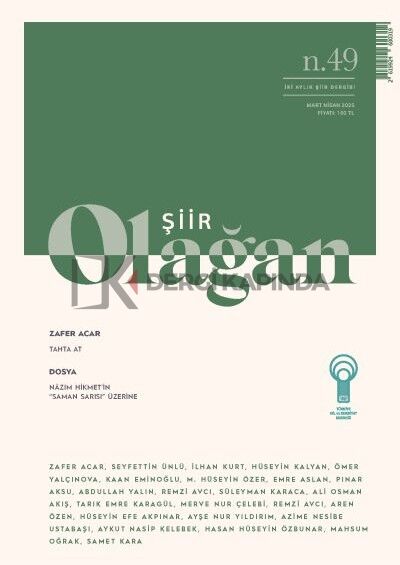 Olağan Şiir Dergi 49.Sayı Mart-Nisan 2026