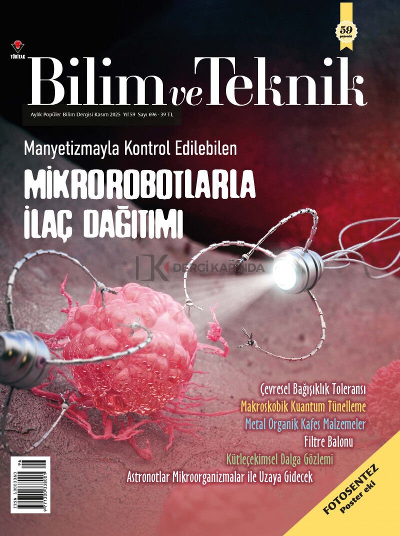 Bilim ve Teknik Dergi Kasım 2025