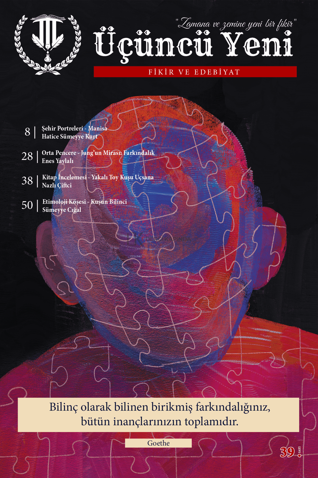 Üçüncü Yeni Dergi 39.Sayı Mart-Nisan 2025