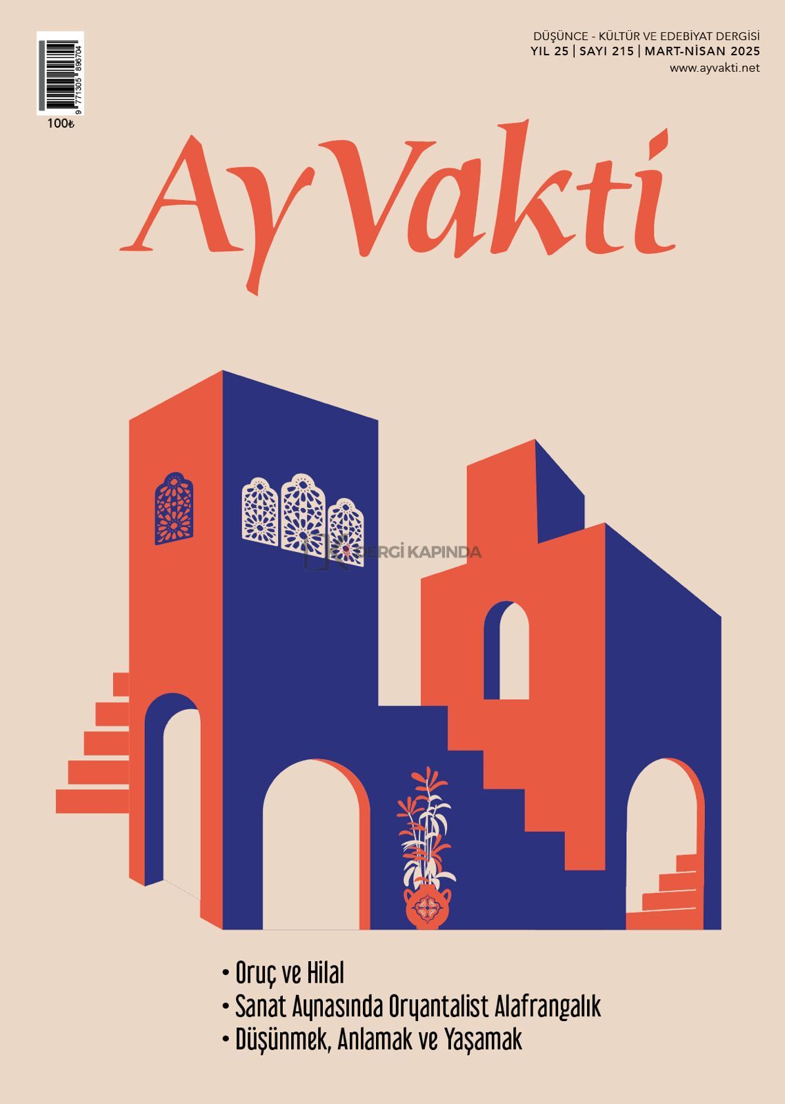 Ay Vakti Dergi 215.Sayı Mart-Nisan 2025