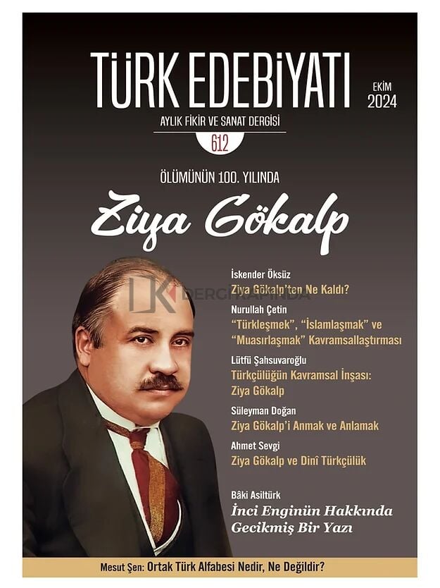 Türk Edebiyatı Dergi 612.Sayı Ekim 2024