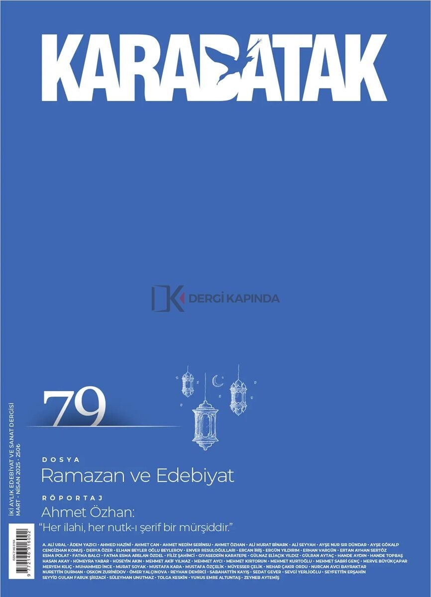 Karabatak Dergi 79.Sayı Mart-Nisan 2025