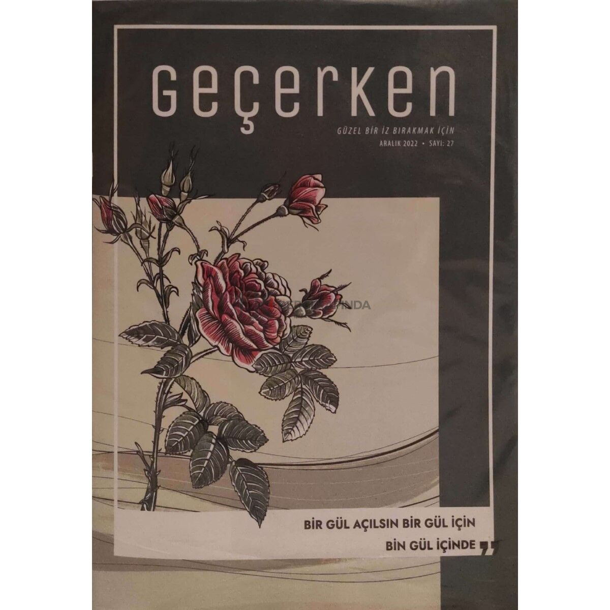 Geçerken 27.Sayı Aralık 2022