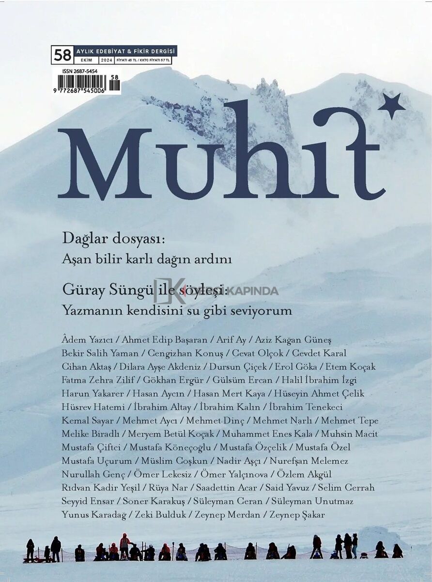 Muhit Dergi 58.Sayı Ekim 2024