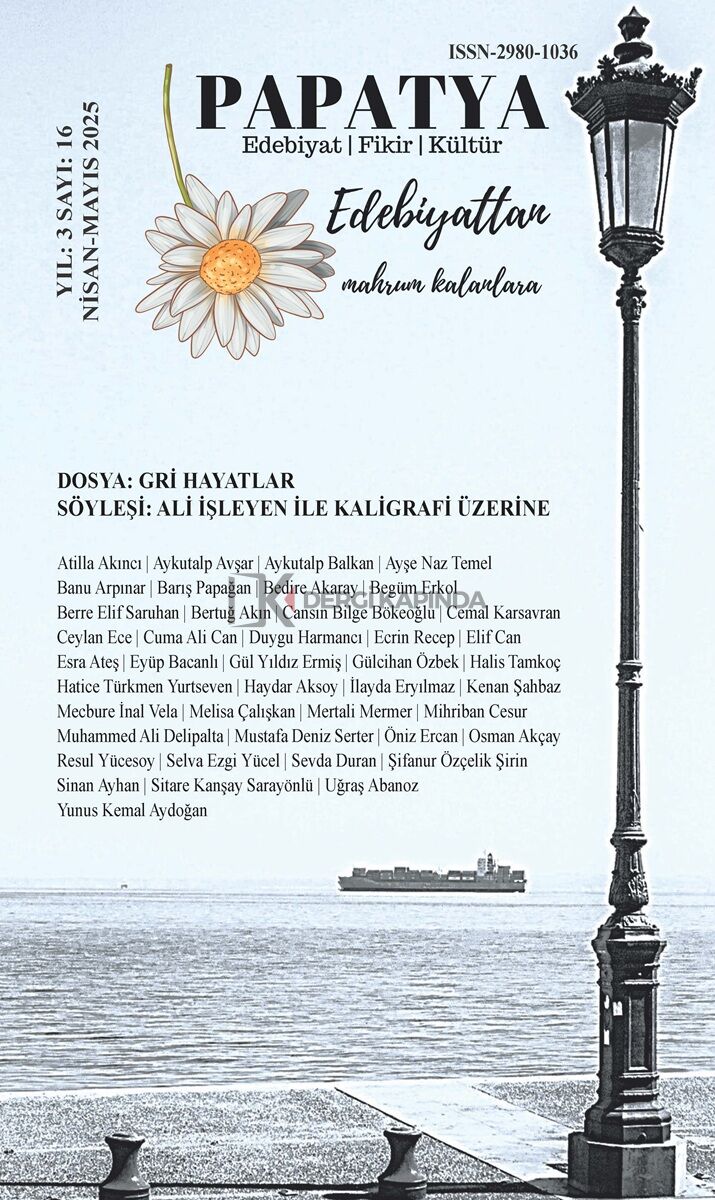 Papatya Dergi 16.Sayı Nisan-Mayıs 2025