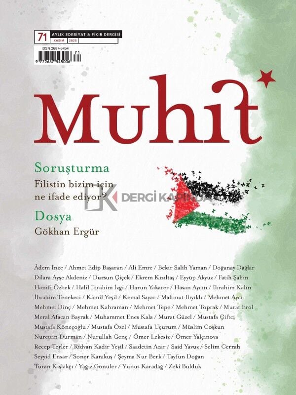 Muhit Dergi 71.Sayı Kasım 2025